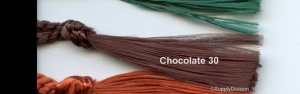 Rayon style Bookmark tassel Chocolate Brown pack